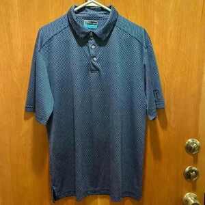 PGA tour men’s golf short sleeve polo size large